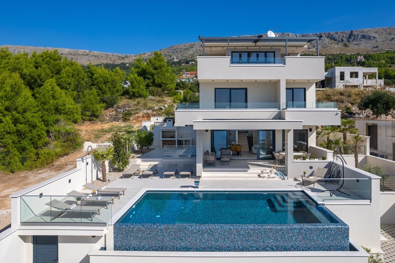 Piscine chauffée