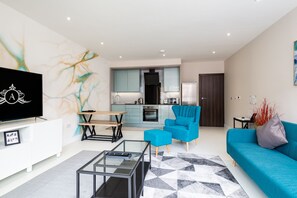 TV - Apartment 3 of Address Apartments (Gillingham)