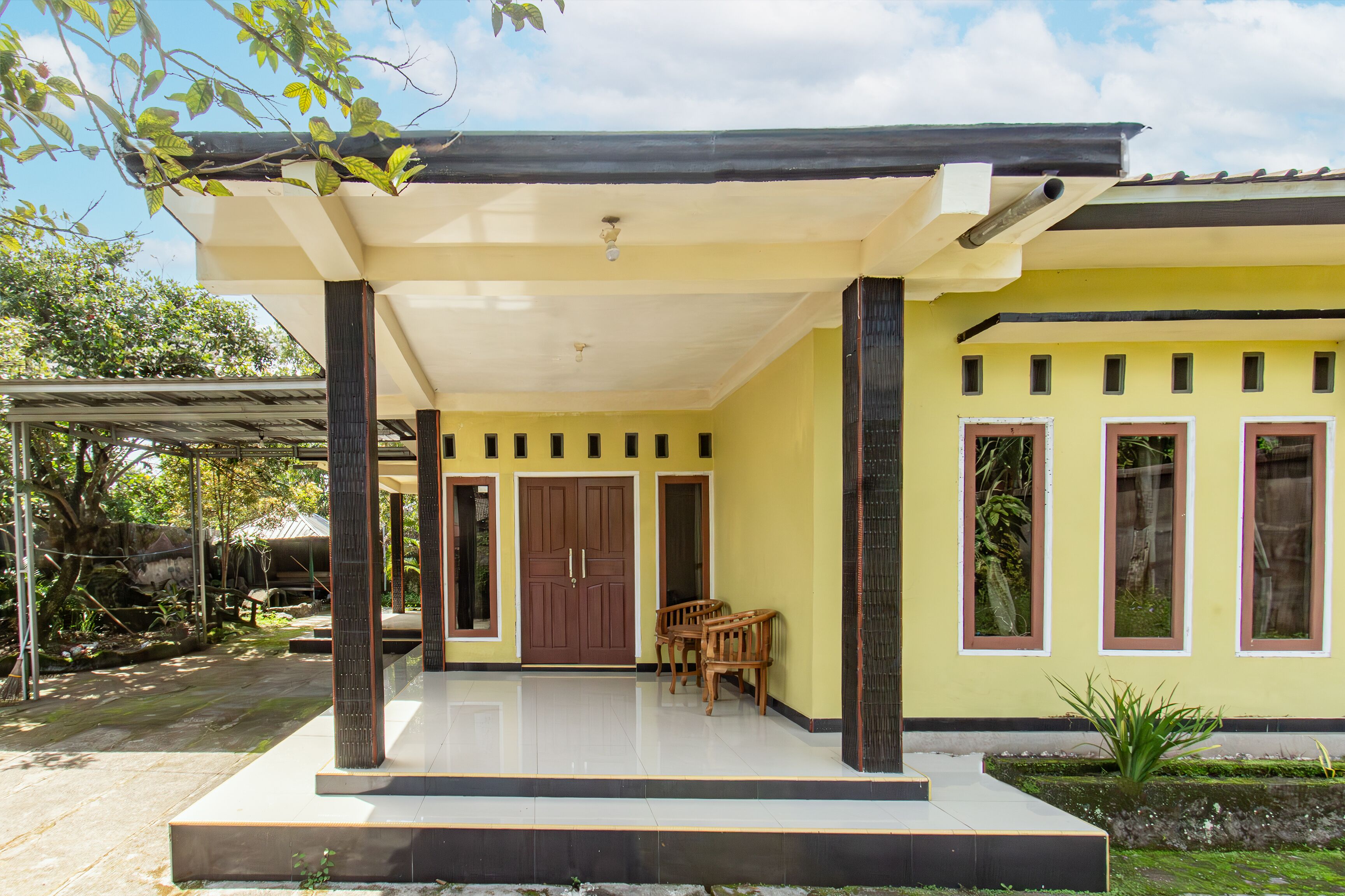 Bagian depan properti