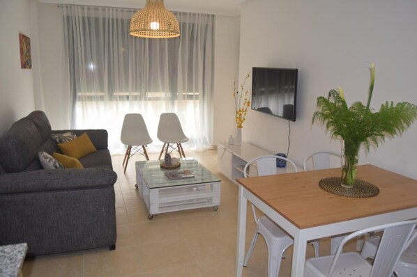 TV - Two Bedroom Apartment (Llanes)