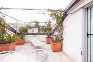 Terrace/patio - Monte Napoleone Split level Terrace Apartment Top Collection (MILANO)