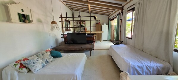 Familienvilla | 1 Schlafzimmer, Schreibtisch, kostenloses WLAN, Bettwäsche