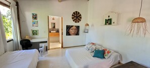 Familienvilla | 1 Schlafzimmer, Schreibtisch, kostenloses WLAN, Bettwäsche