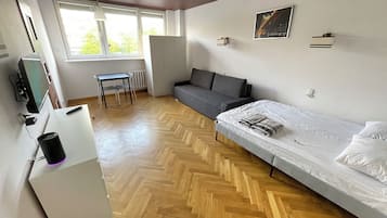 1 habitación, ropa de cama hipoalergénica y decoración personalizada