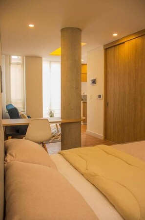 1 Schlafzimmer, Schreibtisch, Bügeleisen/Bügelbrett, WLAN