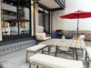 Lägenhet Elite | Terrass/Patio