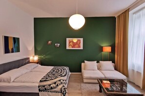 1 bedroom, desk, iron/ironing board, travel crib - Green Palm - gemütlich, zentral mit Grünblick (Wien)
