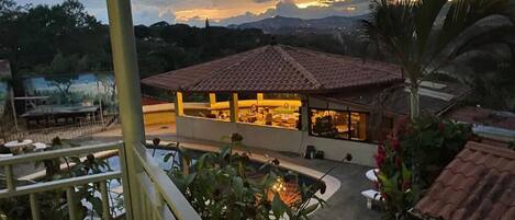 32-cm flat-screen TV with cable channels