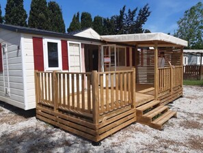 Exterior - Mobil Home à Proximité de la Réserve de Sigean et des Plages de Port la Nouvelle (Sigean)
