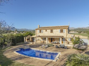Exterior - Finca Can Castell 1 for 6 with swimming pool, Bbq, free WiFi (Alcúdia)