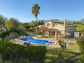 Exterior - Finca Can Castell 2 for 8 with swimming pool, bbq, free wi fi (Alcúdia)