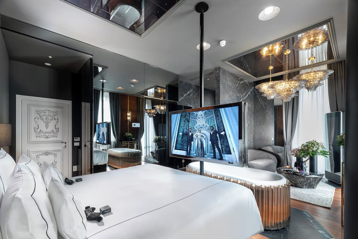 Spa Junior Suite | 埃及棉床单、高档床上用品、羽绒被、加厚床垫