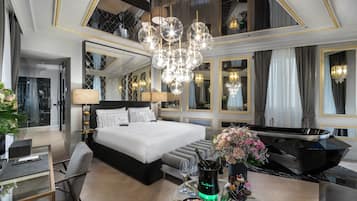Spa Junior Suite Terrace | 1 間臥室、埃及棉床單、高級寢具、羽絨被