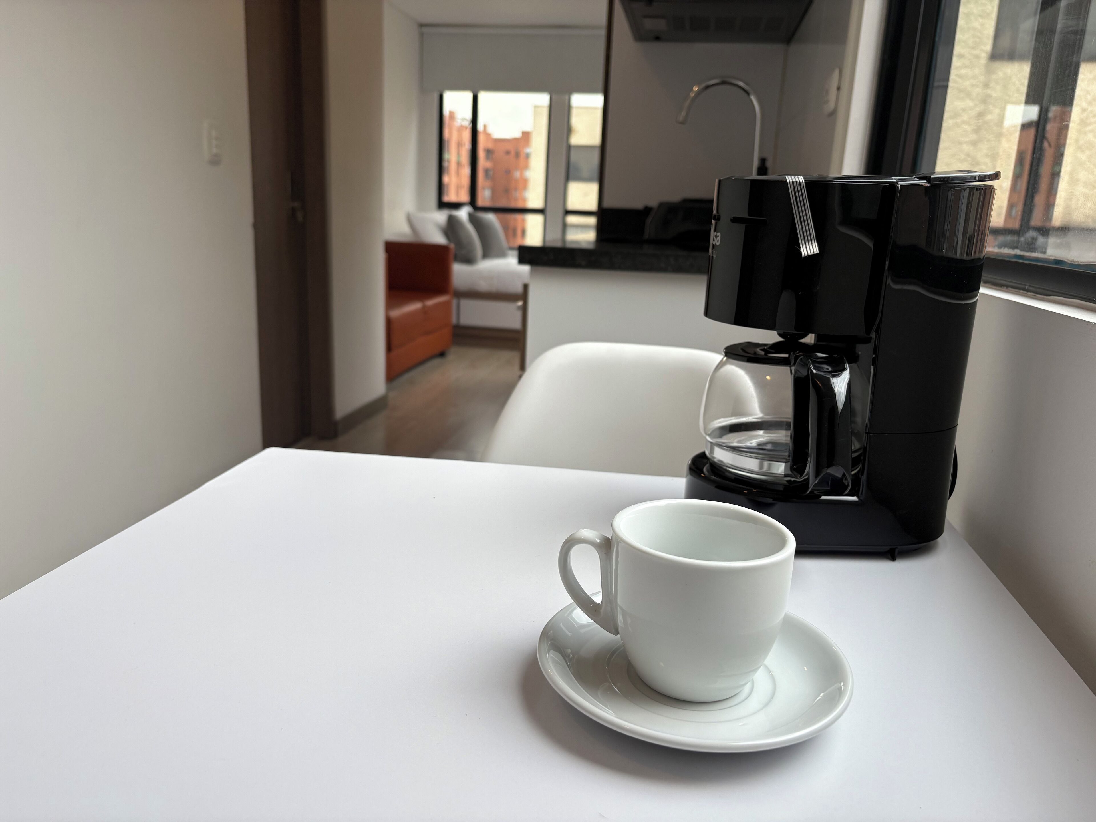 Premium appartement | 1 slaapkamer, hypoallergeen beddengoed, een bureau, een laptopwerkplek