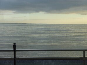 Udsigt fra overnatningsstedet