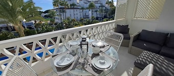 Nuevo!!5 Minutos de la Playa Puerto Banus,marbella.edif. Playas del Duque,3 hab