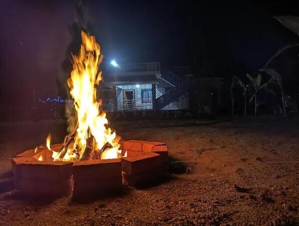 Overnattingsstedets uteområder