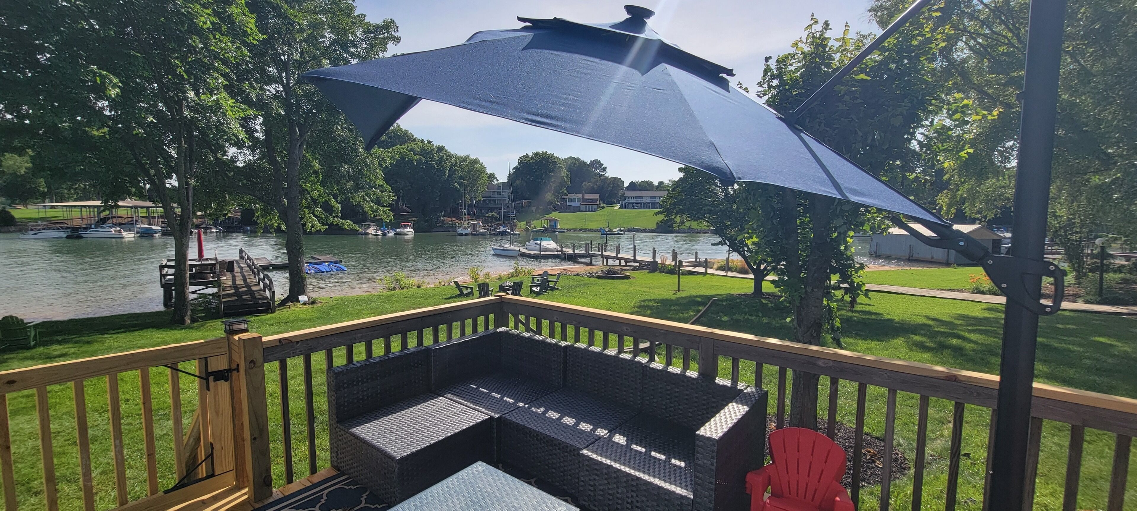 Àrea exterior de l'allotjament