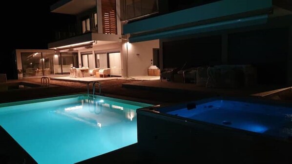 Una piscina climatizada
