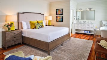 Premium bedding, individually decorated, individually furnished