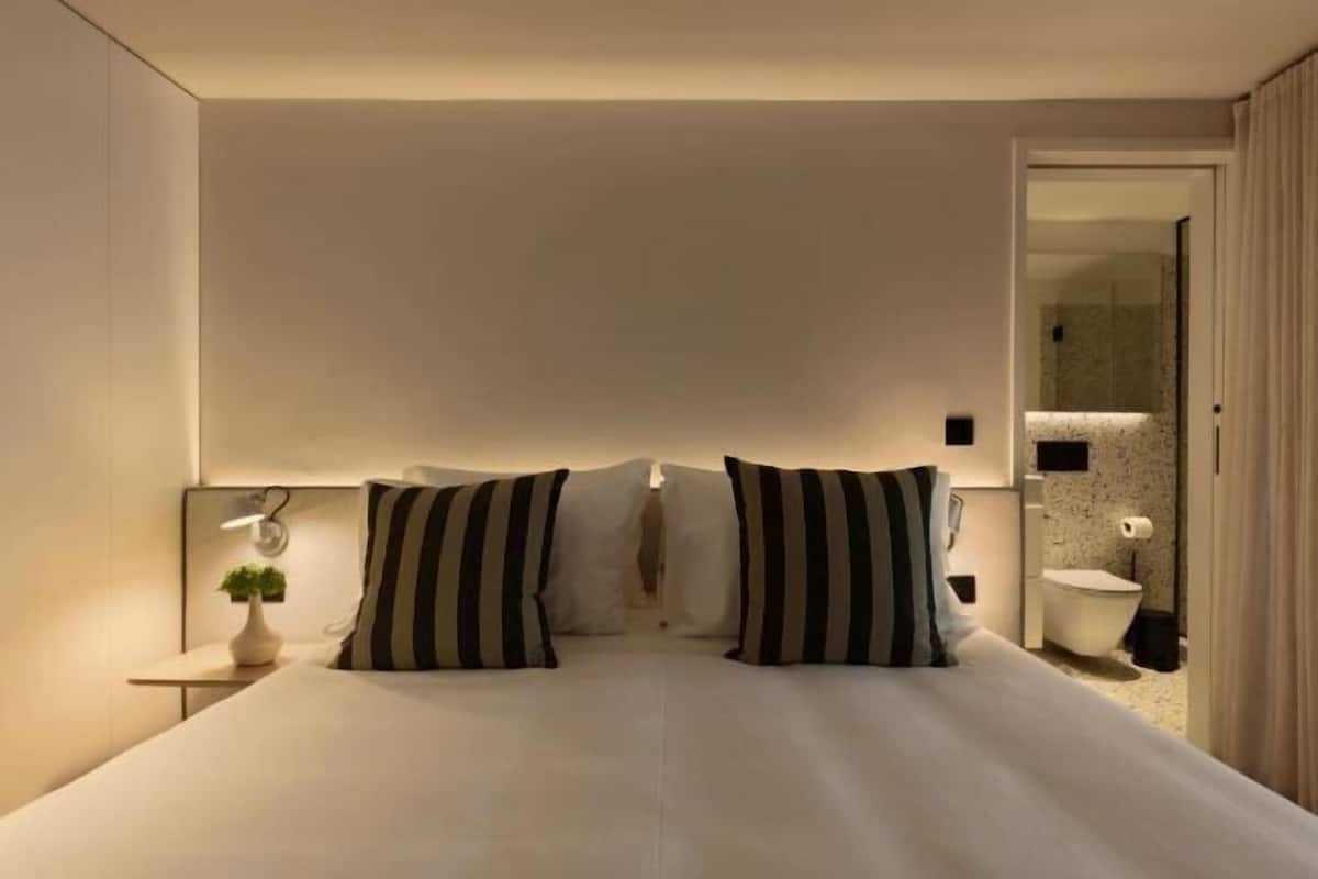 1 bilik tidur, peralatan tempat tidur premium, peti besi dalam bilik