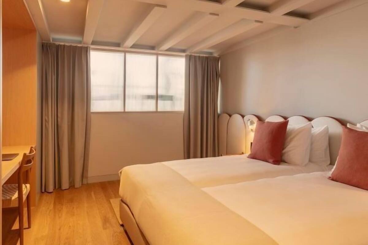 1 bilik tidur, peralatan tempat tidur premium, peti besi dalam bilik