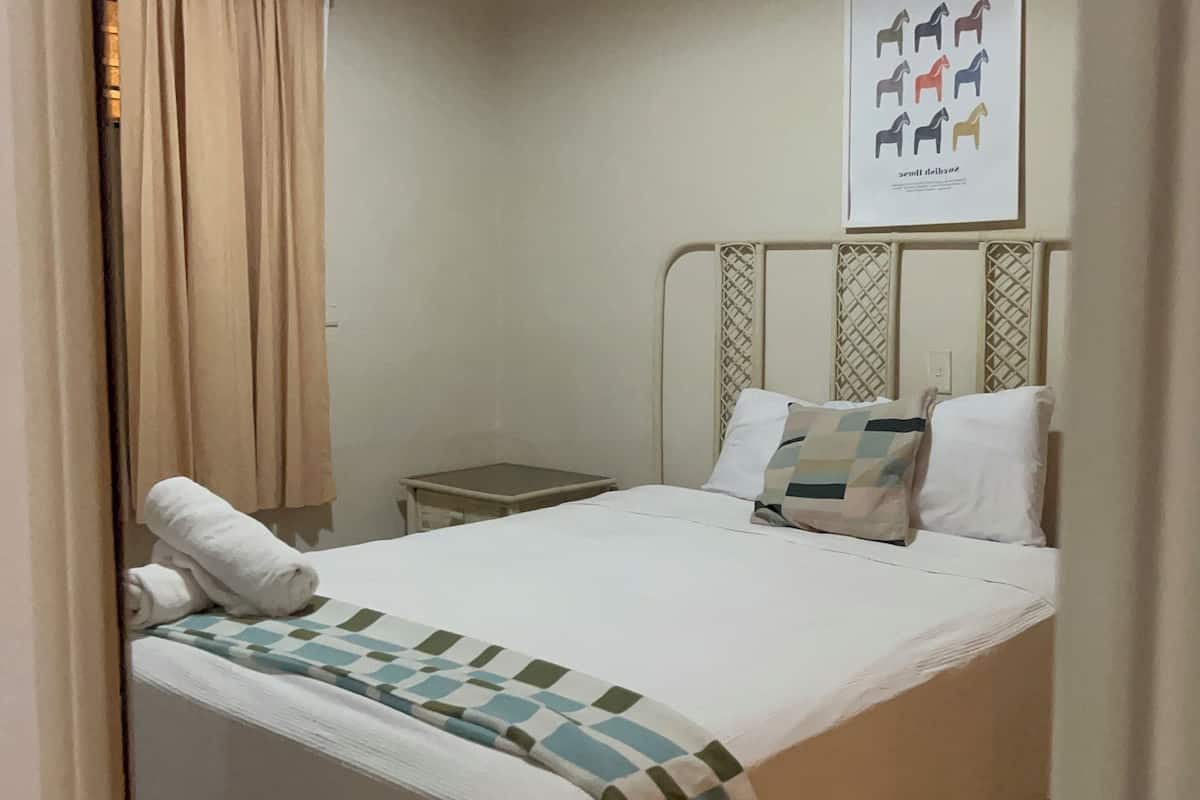 1 habitación y ropa de cama hipoalergénica