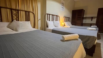 Familiekamer | 1 slaapkamer, hypoallergeen beddengoed, een kluis op de kamer