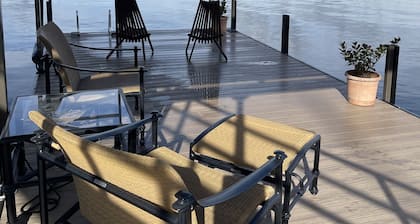 Lake Jocassee Home - Incredible Dock and Mountain and Sunset Views - Devils Fork