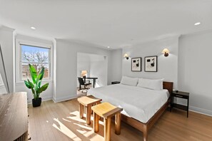 5 bedrooms, iron/ironing board, travel cot, WiFi