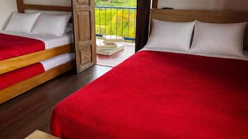 Free WiFi, bed sheets