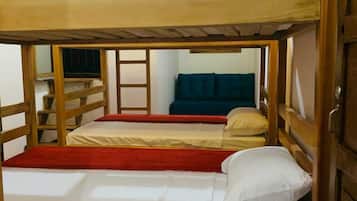 Free WiFi, bed sheets