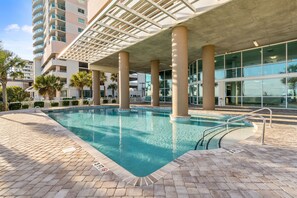 Indoor pool, outdoor pool