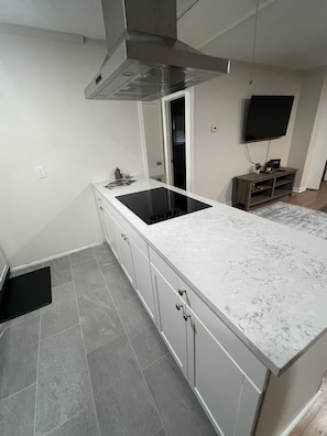 Private kitchen - Quiet 1 Bedroom Entire Furnished Unit w/in 4 miles of Wakemed & Duke Regional (Raleigh)