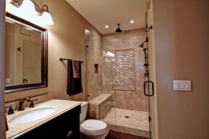 Shower, hair dryer, towels, soap - Amazing Casita with Upgrades Galore! (Scottsdale)