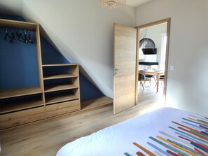 2 bedrooms, iron/ironing board, travel cot, WiFi - Gîte Cosy Entre Vignes et Vergers (Scherwiller)