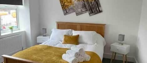 1 bedroom, iron/ironing board, travel crib, free WiFi