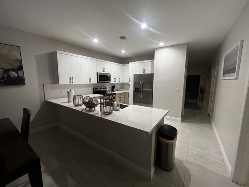 New Construction clean  3 Bedroom 2 full Bathroom , Fully equipped kitchen