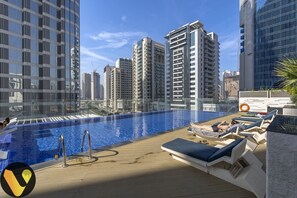Outdoor pool - Bayz Burj Khalifa Views near Dubai Mall (Dubai)