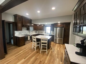 Fridge, microwave, oven, stovetop - Beautiful completely renovated farmhouse with all the modern amenities! (Jackson Center)