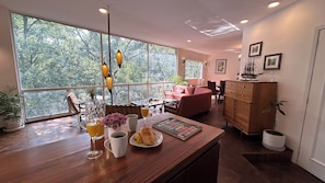 Vista desde la propiedad