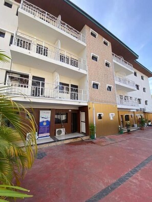 Façade de l’hébergement