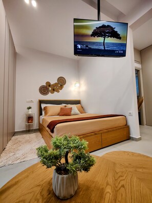 1 bedroom, in-room safe, desk, iron/ironing board - Elpis' cozy & luxury apartment (Egaleo)