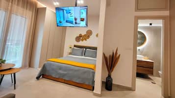 1 Schlafzimmer, Zimmersafe, Schreibtisch, BĂŒgeleisen/BĂŒgelbrett