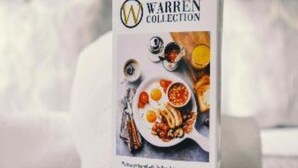 A book cover with the title 'Warren Collection' and a depiction of a meal. - The Gregory by Warren Collection (Belfast)