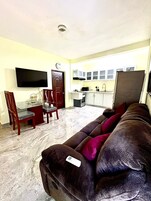 Exclusive Apartment, 1 Bedroom | Iron/ironing board, free WiFi