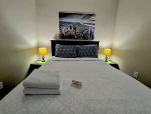 1 bedroom, iron/ironing board, free WiFi, bed sheets