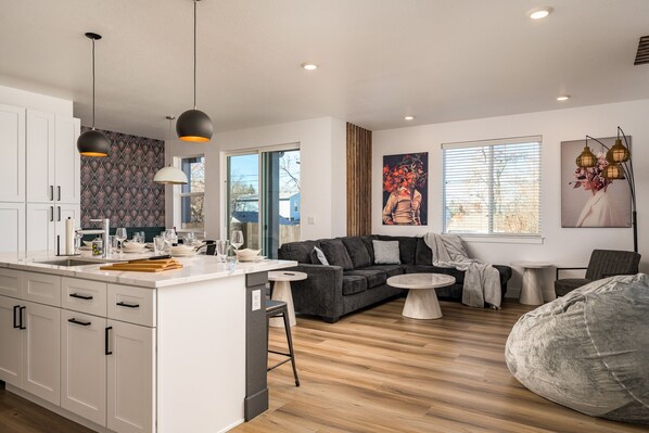 Living area - Luxury New Build  6 beds High End Home by Tennyson (Denver)