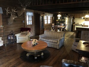 TV connectée, cheminée