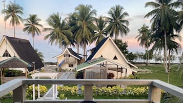 Vue sur la plage/lâocĂ©an